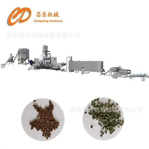 大型商用鱼虾饲料生产线 三文鱼饲料加工设备与膨化机工厂现货解析
